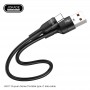 Kabel USB JOKADE JA017 25CM TYP-C CZARNY Typ C JOKADE Czarny