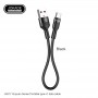 Kabel USB JOKADE JA017 25CM TYP-C CZARNY Typ C JOKADE Czarny