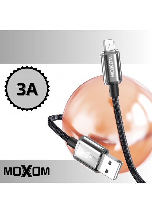 Kabel USB MOXOM MX CB208 TYP C Typ C MOXOM Czarny