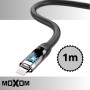 Kabel USB MOXOM MX CB214 TYP C LIGHTING Typ C + Lighting MOXOM Czarny