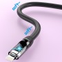 Kabel USB MOXOM MX CB214 TYP C LIGHTING Typ C + Lighting MOXOM Czarny