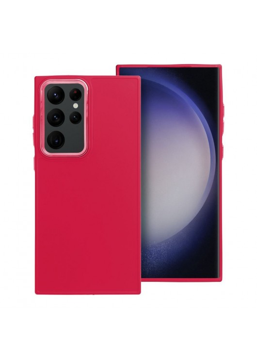 Etui Frame Case Samsung Galaxy S22 Ultra 5G Magenta