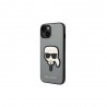 Oryginalne Etui KARL LAGERFELD Hardcase KLHCP14SSAPKHG (Saffiano With Karl Head Patch / srebrny)