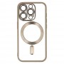 Metallic Magsafe Case Apple Iphone 14 PRO Tytanowy