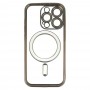 Metallic Magsafe Case Apple Iphone 14 PRO Tytanowy