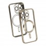 Metallic Magsafe Case Apple Iphone 14 PRO Tytanowy