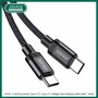 KABEL JOKADE 100W JA041 TYP-C DO TYP-C CZARNY Typ C / Typ C JOKADE Czarny