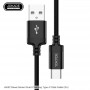 Kabel USB JOKADE JA002 2m TYP C CZARNY Typ C JOKADE Czarny