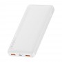 Bateria zewnętrzna (Powerbank) BASEUS Bipow Overseas Edition - 10 000mAh LCD Quick Charge PD 20W biały PPBD050502 Baseus Biały