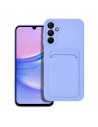 Etui Card Case Samsung Galaxy A15 4G/ A15 5G Forcell Fioletowy