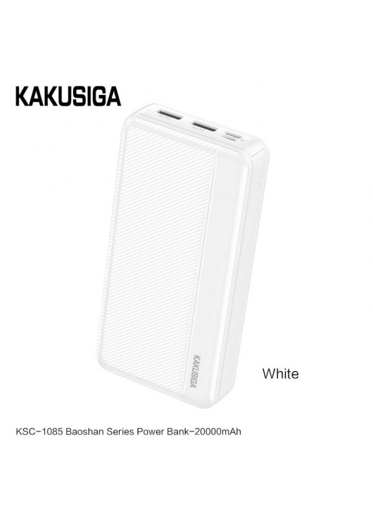 PowerBank Kakusiga 20000 mAh KSC-1085 Biały 