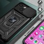 Slide Camera Armor Case Samsung S23 Ultra Czarny
