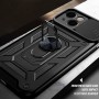 Slide Camera Armor Case Samsung S23 Ultra Czarny