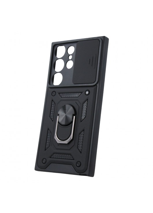 Slide Camera Armor Case Samsung S23 Ultra Czarny