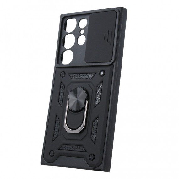 Slide Camera Armor Case Samsung S23 Ultra Czarny