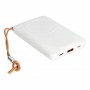 VEGER powerbank 10 000 mAh z ładowaniem indukcyjnym kompatybilny z MagSafe PD QC3.0 2A 20W MagOn (VP1151 / W1151) biały Biały