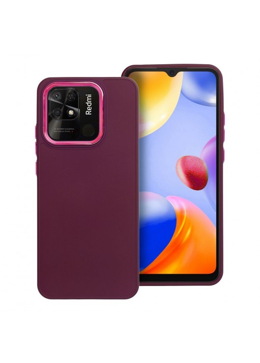 Etui Frame Case Xiaomi Redmi Note 13 4G Fioletowy