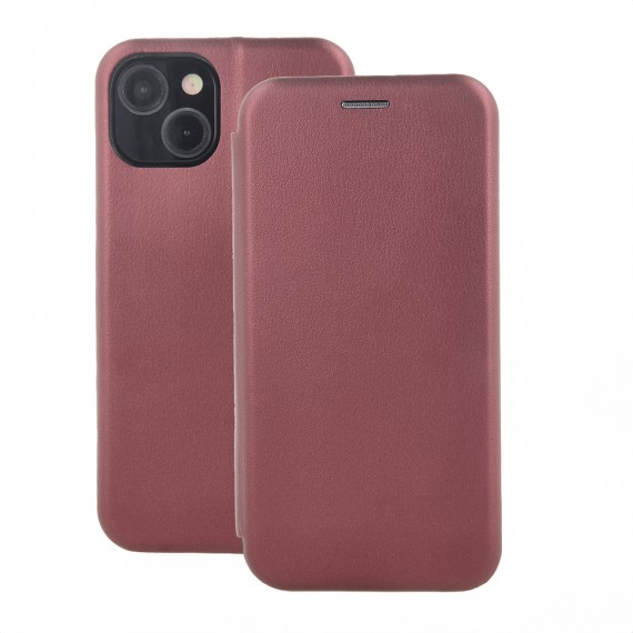 Etui Portfel Samsung A05s Burgundowy