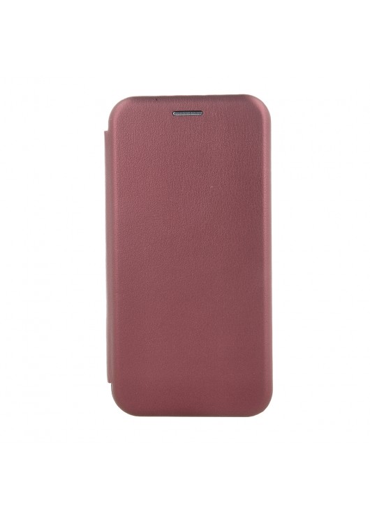 Etui Portfel Samsung A05s Burgundowy