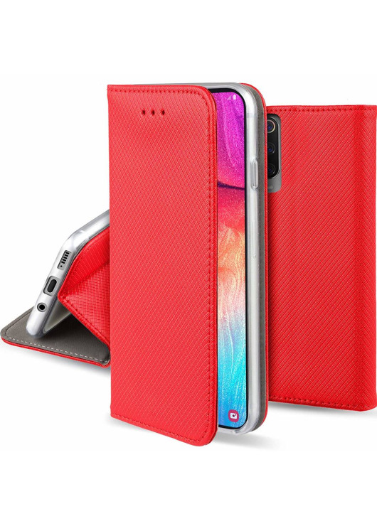 Etui Portfel Samsung S23 Fe Czerwony