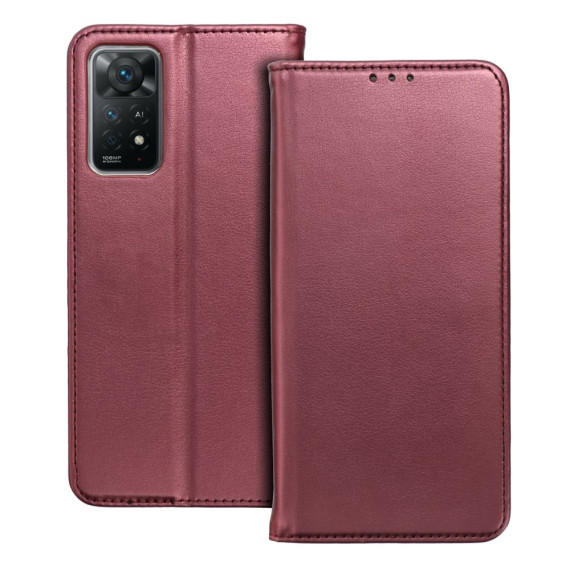 Etui Portfel Xiaomi Redmi Note 13 Pro 5G Inny Burgundowy