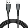 VEGER kabel USB A do Typ C 2,4A V104 1,2 m czarny Typ C Czarny