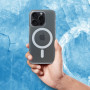 Futerał FROST MAG COVER kompatybilny z MagSafe Samsung S24 Ultra Inny Przezroczysty