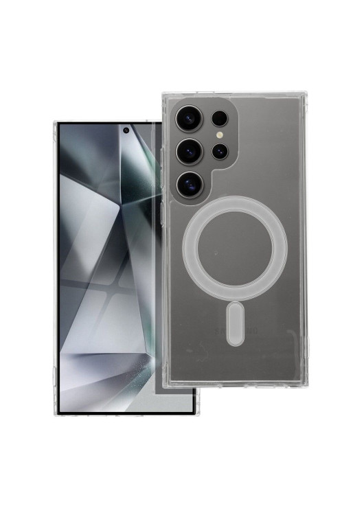 Futerał CLEAR MAG COVER kompatybilny z MagSafe Samsung S24 Ultra Inny Przezroczysty