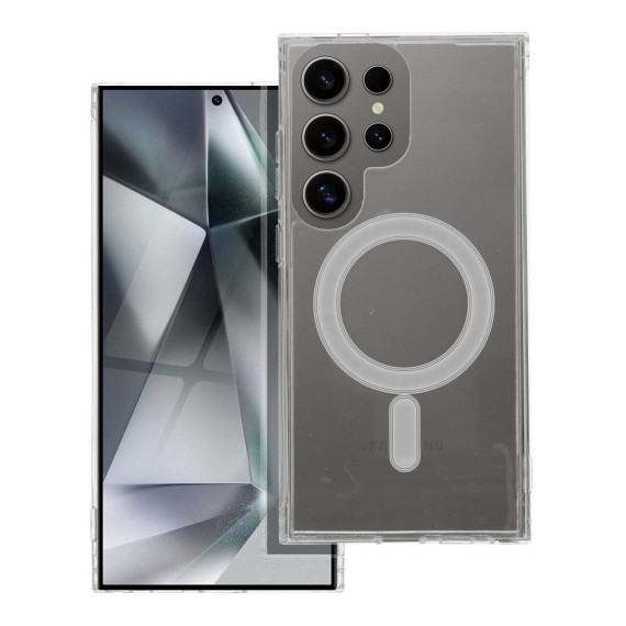Futerał CLEAR MAG COVER kompatybilny z MagSafe Samsung S24 Ultra Inny Przezroczysty