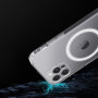 Futerał CLEAR MAG COVER (MID) kompatybilny z MagSafe Samsung S24 Ultra Przezroczysty
