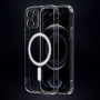 Futerał CLEAR MAG COVER (MID) kompatybilny z MagSafe Samsung S24 Ultra Przezroczysty