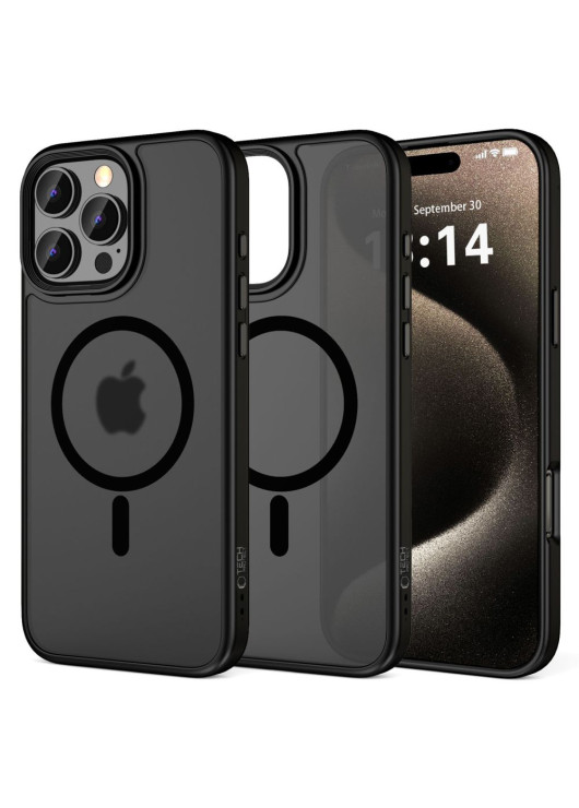 TECH-PROTECT MAGMAT MAGSAFE MATTE BLACK Apple iPhone 16 Pro Max Tech-Protect Czarny mat