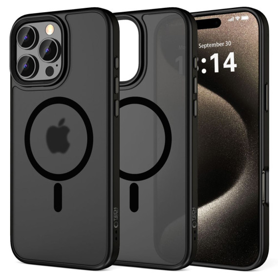 TECH-PROTECT MAGMAT MAGSAFE MATTE BLACK Apple iPhone 16 Pro Max Tech-Protect Czarny mat