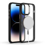 Tel Protect Magnetic Clear Case Apple Iphone 15 Plus Tel Protect Przezroczysty z czarną ramką