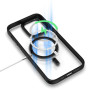 Tel Protect Magnetic Clear Case Apple Iphone 15 Plus Tel Protect Przezroczysty z czarną ramką