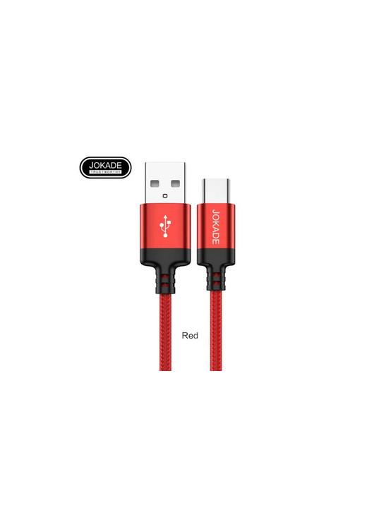 Kabel USB JOKADE JA003 3m TYP C Czerwony Typ C JOKADE Czerwony