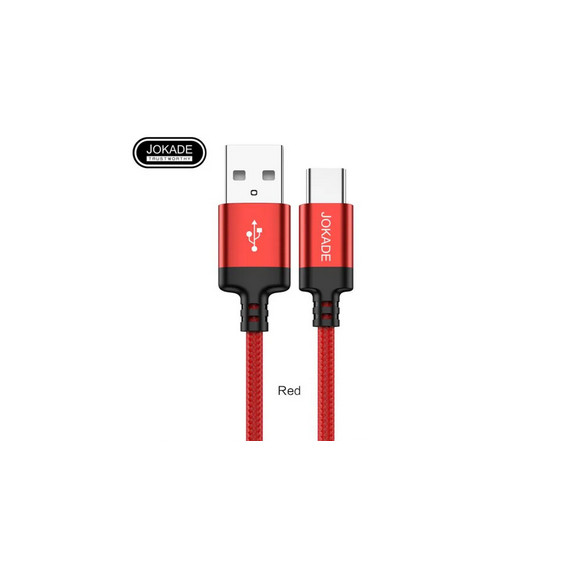 Kabel USB JOKADE JA003 3m TYP C Czerwony Typ C JOKADE Czerwony