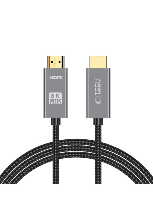 TECH-PROTECT ULTRABOOST HDMI 2.1 CABLE 4K 120HZ / 8K 60HZ 200CM BLACK Tech-Protect Czarny