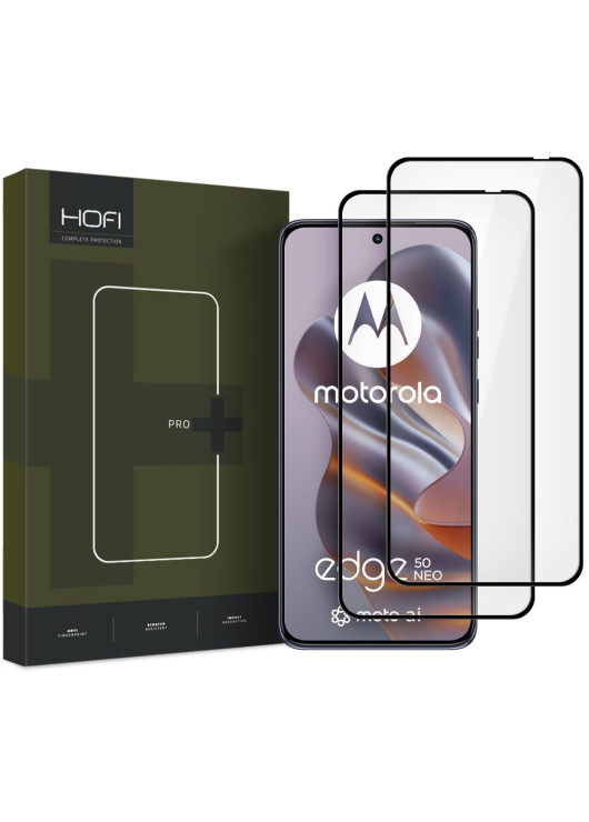 Hartowane szkło HOFI FULL PRO+ Motorola Edge 50 Neo HOFI Czarny