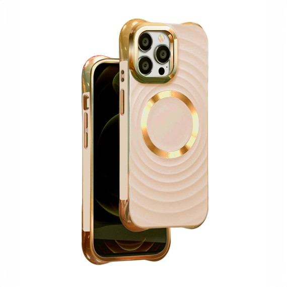 Futera Circle Glam Apple iPhone 16 Różowo-złoty
