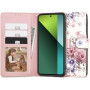 Etui Portfel Blossom Flower Samsung Galaxy A15 4G/ A15 5G Tech-Protect Biały