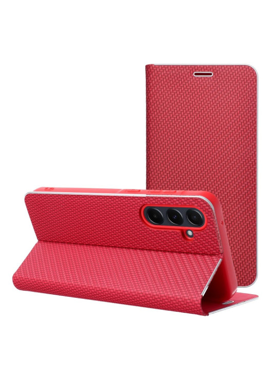 Etui Portfel Samsung S23 Forcell Czerwony