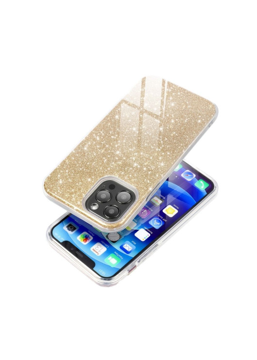 Etui Shining Samsung Galaxy A16 4G/5G Złoty