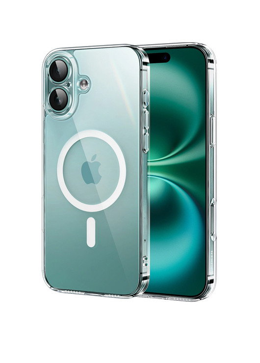 Etui Ugreen Classy Clear Magnetic na iPhone 16 - przezroczyste Apple iPhone 16 Ugreen Przezroczysty