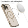 TECH-PROTECT MAGFLEX MAGSAFE SHINY DESERT Apple iPhone 16 pro Tech-Protect Przeźroczysty złota ramka