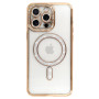 Bling Magsafe Case Samsung Galaxy A35 5G Złoty
