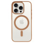 Acrylic Color Magsafe Case Apple iPhone 16 pro Odcienie brązowego