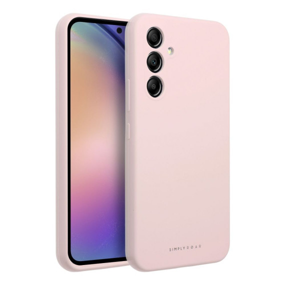 Futerał Roar Cloud-Skin Samsung Galaxy A56 5G Roar Jasnoróżowy