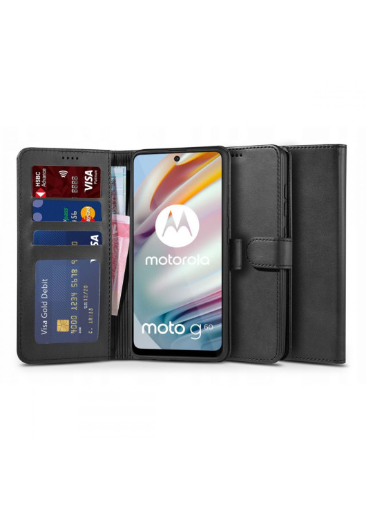 Etui Portfel Motorola G04/G24 Tech-Protect Czarny