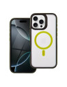 Etui Futerał NEO Apple iPhone 16 Pro Max Inny Przezroczysty z Żółtym Paskiem